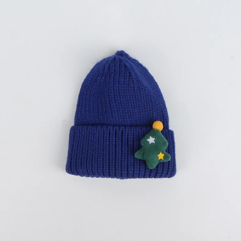 Осенне-зимняя шапка skullies, модные теплые шапки-бини, повседневные женские однотонные шапки для взрослых и детей с кроликом, Рождественская шапка