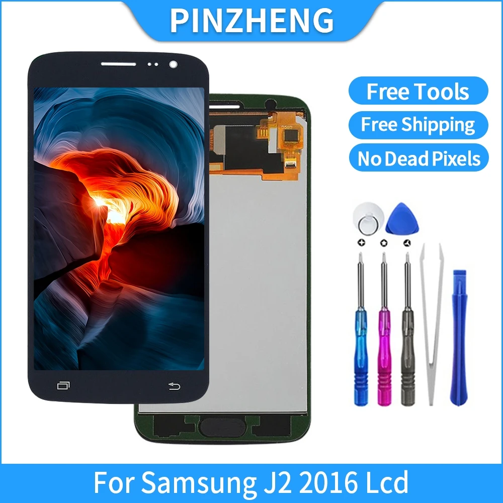 Pinzheng 100 Original Lcd For Samsung Galaxy J2 16 J210 J210f Lcd Display Touch Screen Digitizer Parts Assembly Free Shipping Mobile Phone Lcd Screens Aliexpress