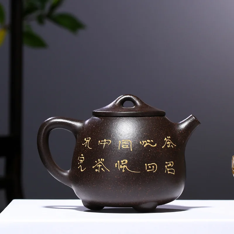 Ручной работы Исин Чайник цвет расписанный вручную рыба чайник zisha Чайник для чая