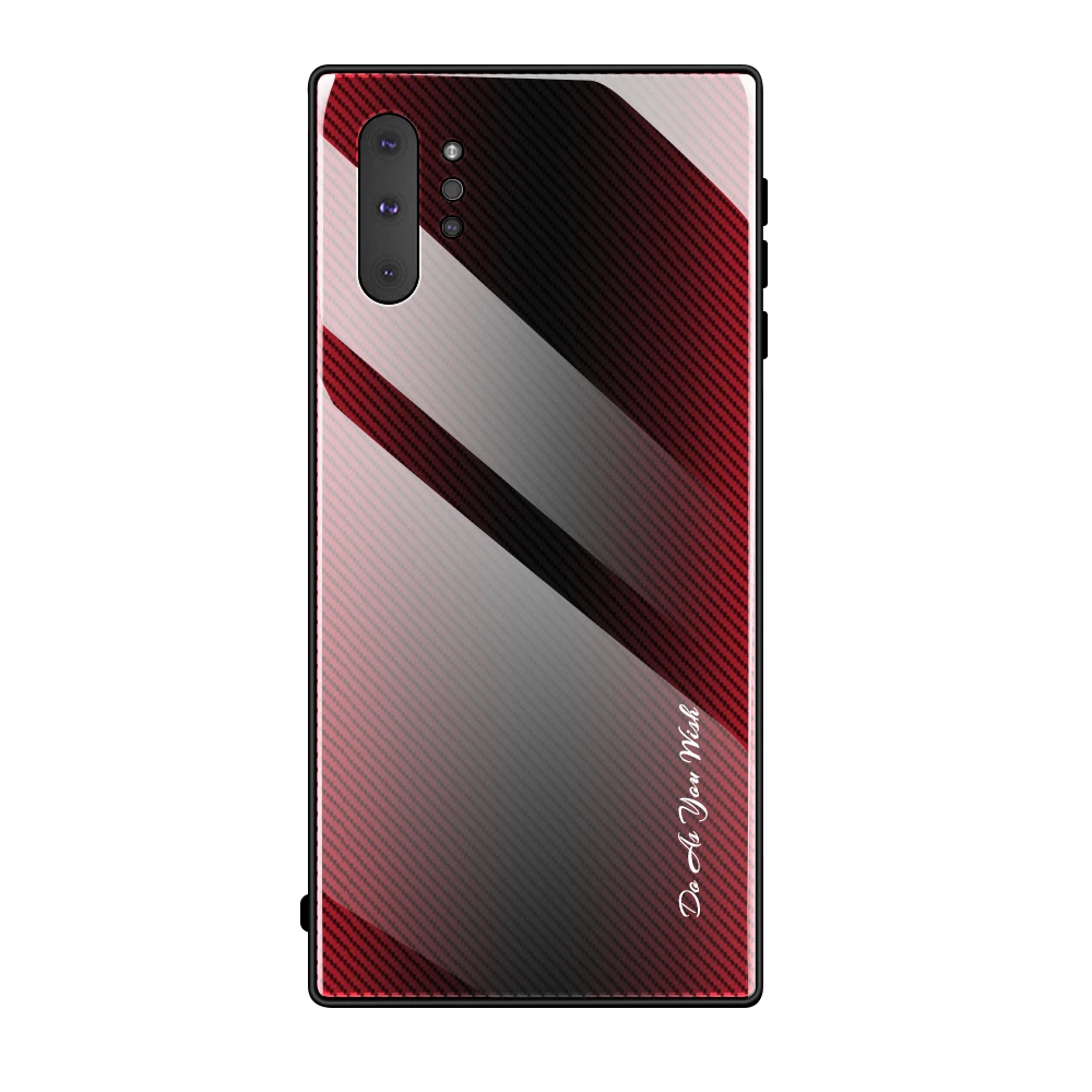 Модный стеклянный чехол для samsung Galaxy S10 S10E S10 Lite S10 5G S10 S9 S8 Plus, защитный чехол, задняя крышка, чехол - Цвет: 1