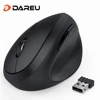 Dareu LM158G Vertical Wireless Mute Mini Mouse Ergonomic Optical Silent Mice With 3 Color For Laptop Computer Small Hands Users