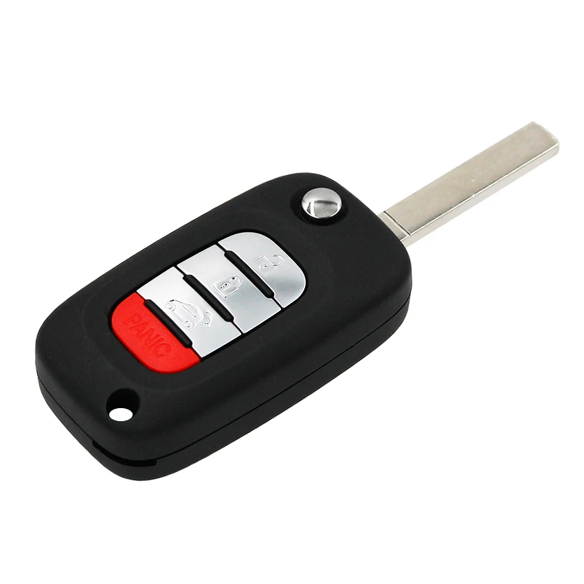 OEM флип 4/3+ 1 кнопки дистанционного ключа 433 МГц для Mercedes для BENZ Smart Fortwo ForFour с чипом 4A/PCF7961M TWB1U955