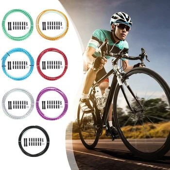 

Mountain Bike Outer Fishbone Tube Set Aluminium Alloy Bicycle Line Pipes Variable Speed Brake Cables Bicycle Supplies