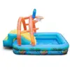 New Water Slide Children Fun Lawn Water Slides Iatables Pools Ring Toss Game For Kids Summer Slide Set Backyard Outdoor Toys 3