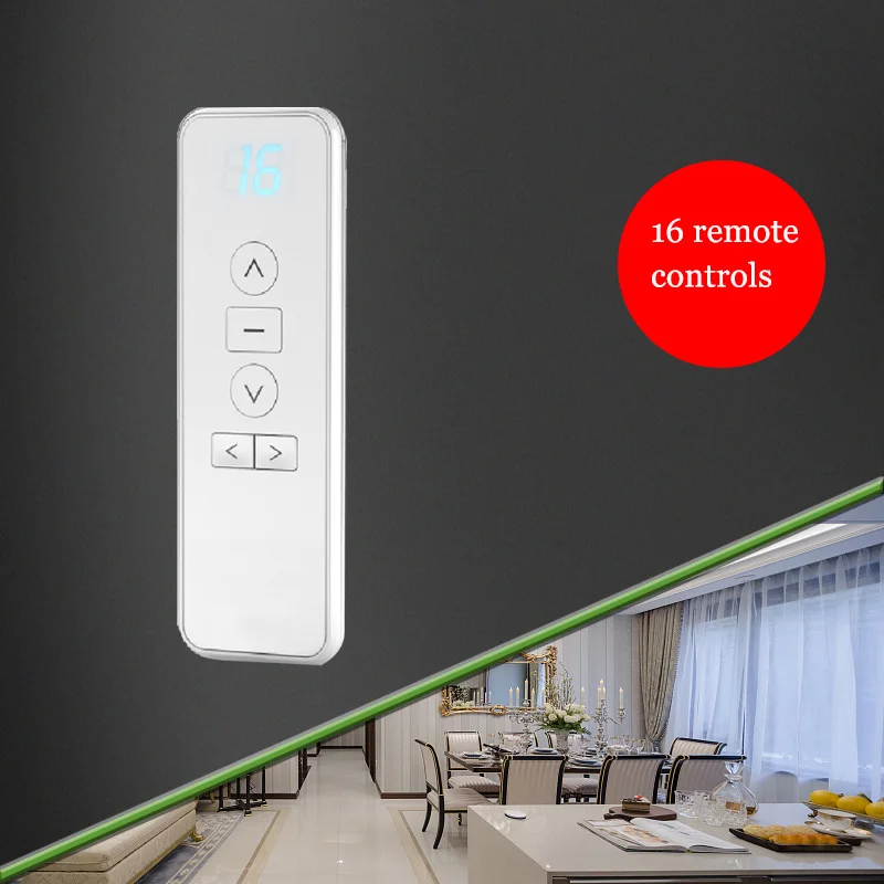 Original Aoke D electric curtain remote control, multi-channel remote control smart home preferred