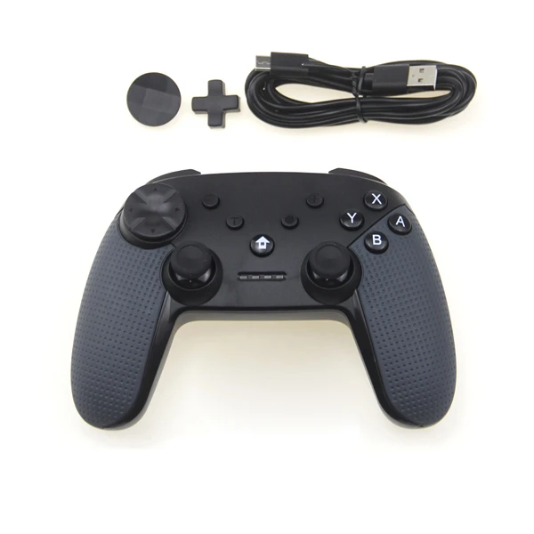 Беспроводной контроллер для Switch Pro Bluetooth для пульта дистанционного управления, джойстик с зарядным кабелем