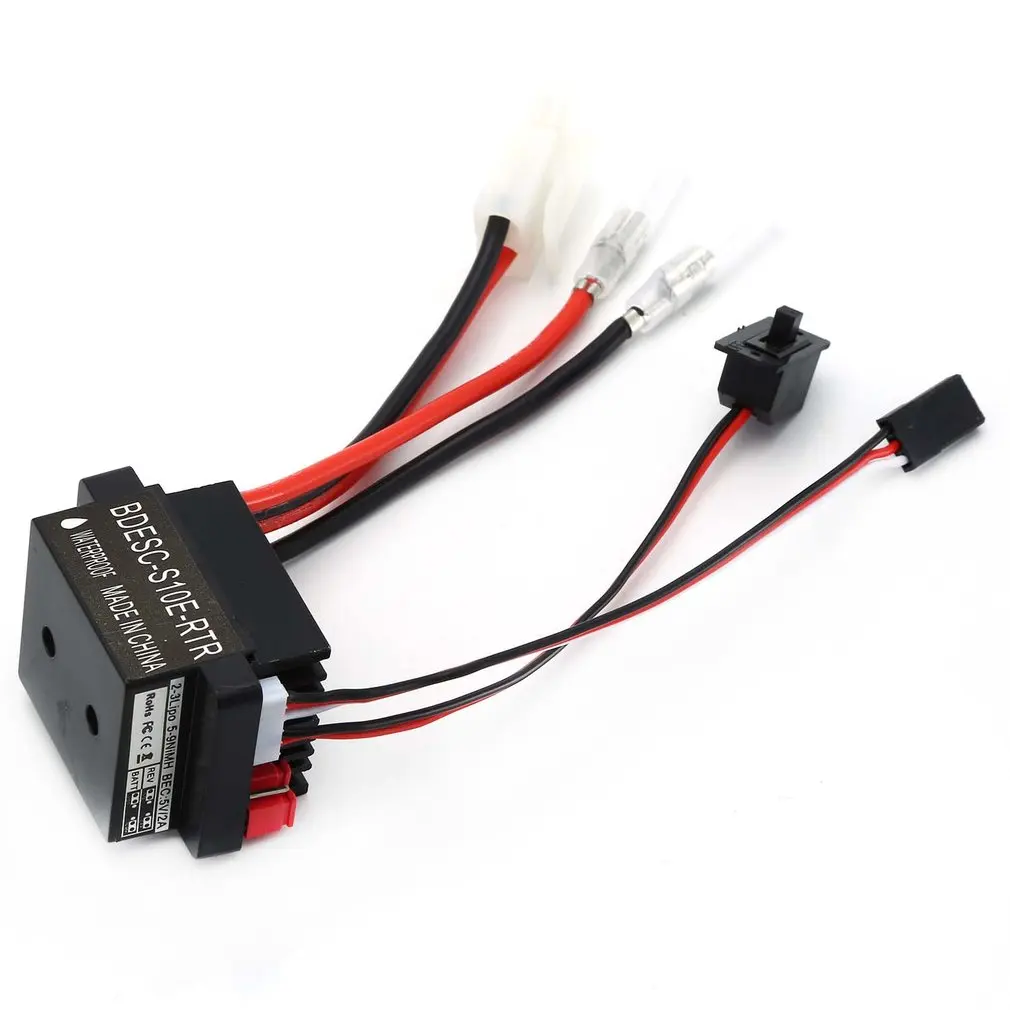 Rc 540 35T 45T 55T бесщеточный двигатель с WP-1060-RTR 60A водонепроницаемый ESC для RC автомобиль Рок Гусеничный