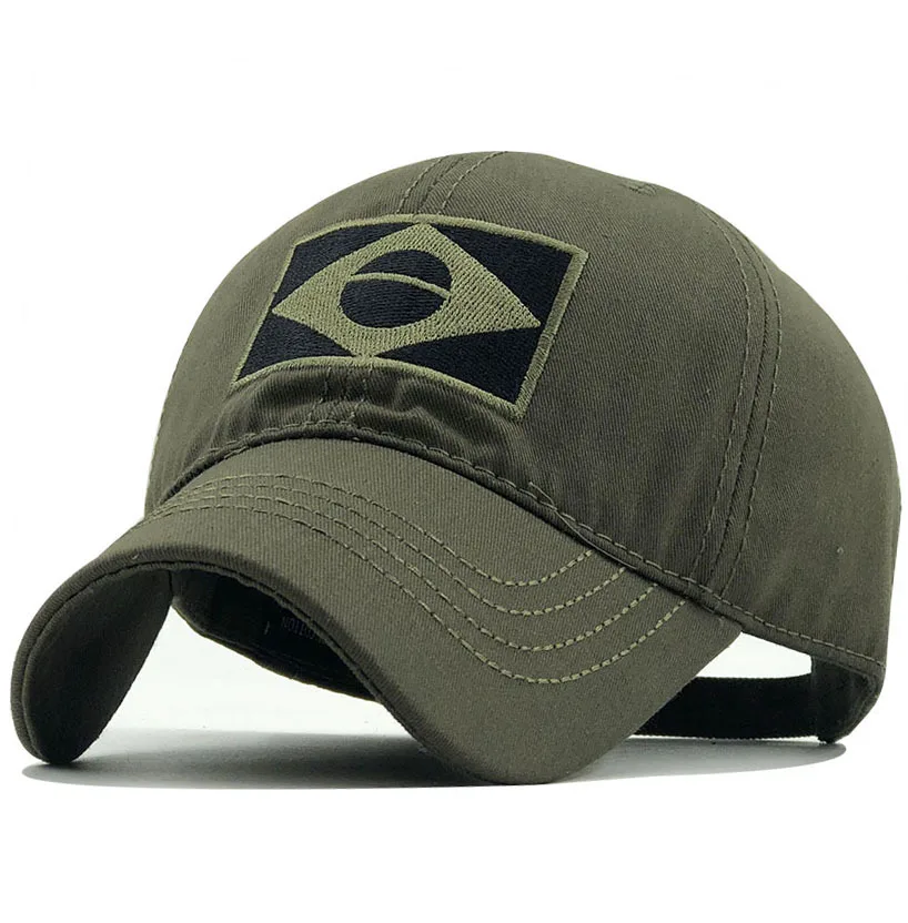 Nuovo berretto da Baseball tattico uomo estate brasile bandiera protezione solare cappellino Snapback moda maschile cappello da Baseball da Golf Casual cappello softair