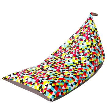 

For Stuffed Animal Floor Pillows Organizer Blankets Dustproof Chair Cover Kids Adults Storage Bean Bag Triangle Large Capacity