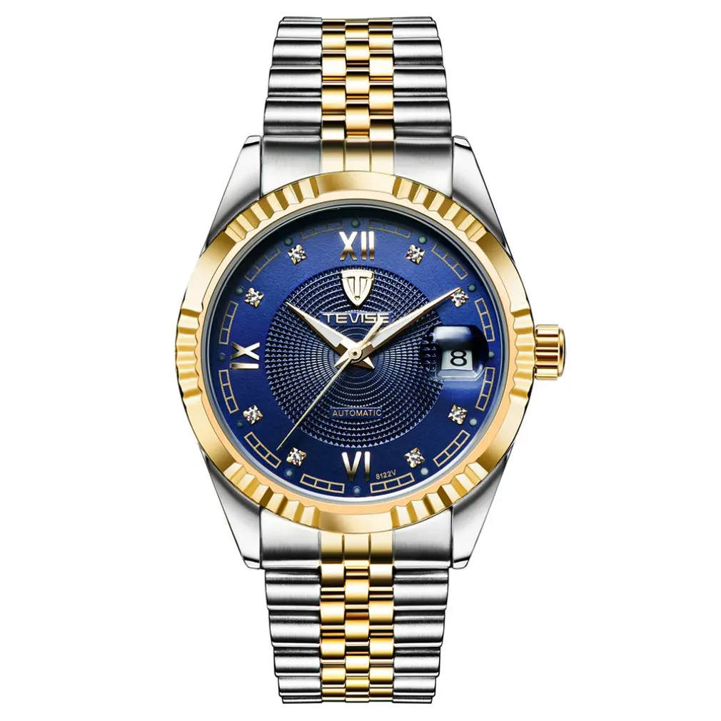 

TEVISE 629-003 Luxury Men'S Business Mechanical Watch Waterproof Personality Men'S Watch Automatic Mechanical Watch