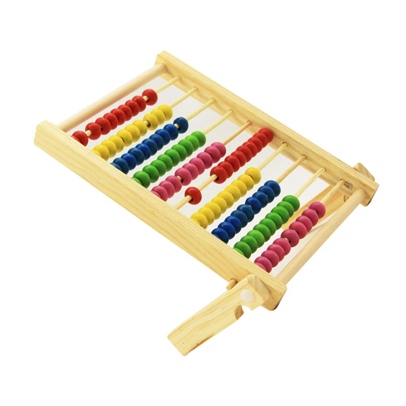 Деревянные Abacus образование Дошкольное математическое обучение счетные игрушки дать детям лучшее просвещение Образование Подарки
