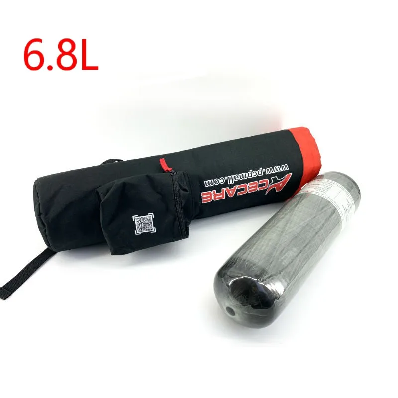 AC106004 акваланг Pcp мешок воздушный шар со сжатым воздухом винтовка 6.8л 4500Psi сумка для резервуара из углеродного волокна подводный пистолет для подводной охоты
