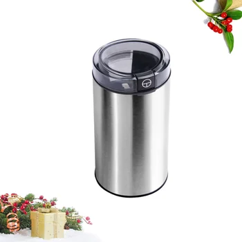 

Electric Spice Beans Grinder Multifunctional Coffee Maker for Home Kitchen Grinding with US Plug (Silver)