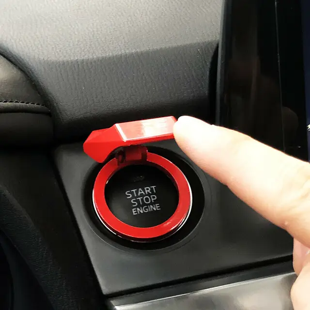 Car Engine Start Stop Button Ring 