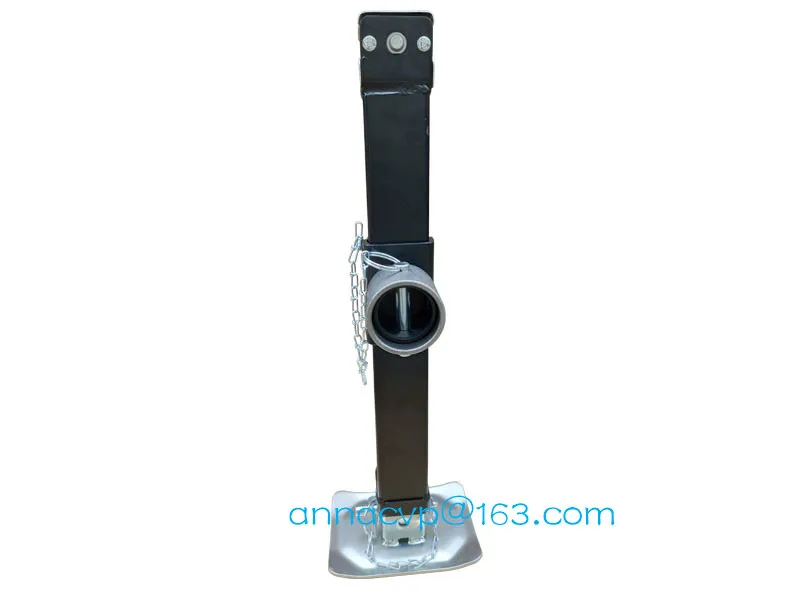 square pipe mount jack trailer jack jockey wheel 7000lbs (4)