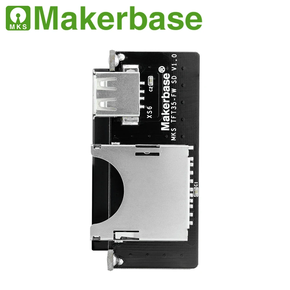 Makerbase-peças da Impressora Mks Touch Screen Tft35 fw V1.0 3.5 Inserir Cartão sd Disco Usb Frente Controle Wifi Visualização Gcode - Imagem 6