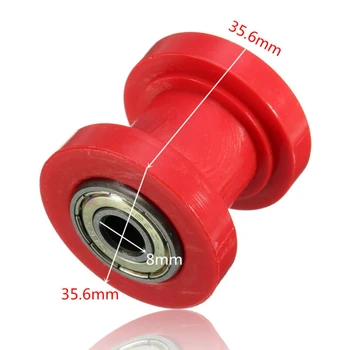 

Replacement Chain Roller Accessories Bike Red Pulley Wheel For Chinese Pit Dirt CRF50 XR50