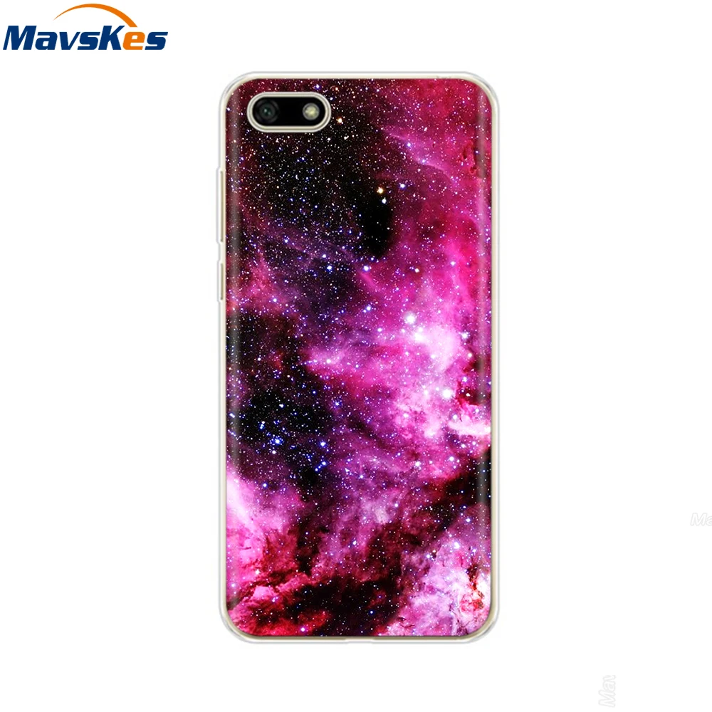 37 Huawei Honor 7A силиконовая Мягкая ТПУ задняя крышка для Funda huawei Honor7A чехол 5,4" Русская версия DUA-L22 защитный бампер для телефона - Цвет: 37