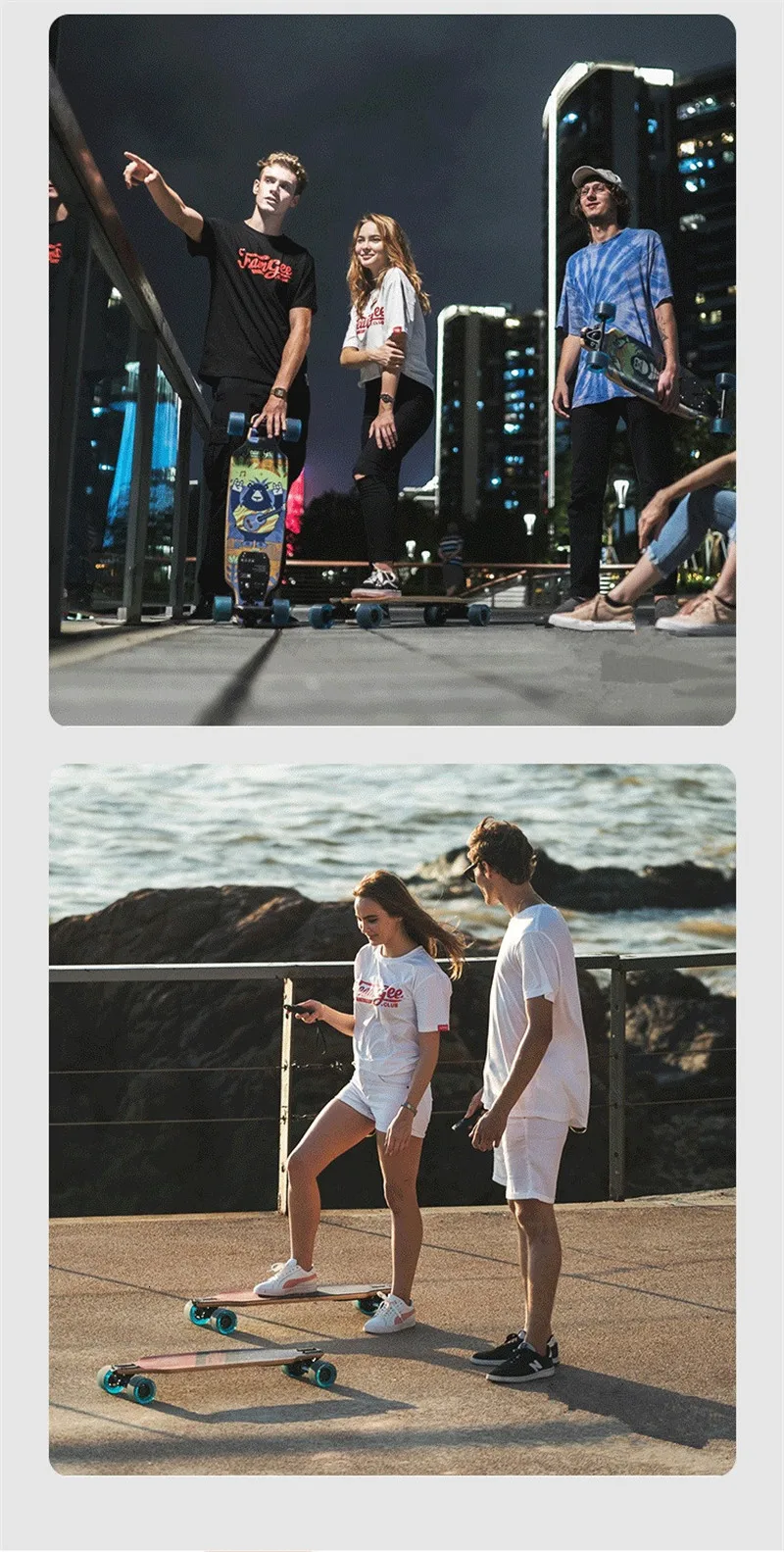 New 4 Wheel Electric Scooter Electric Scooters Single Drive 480W 25KMH Four Wheel Electric Skateboard Adults (13)