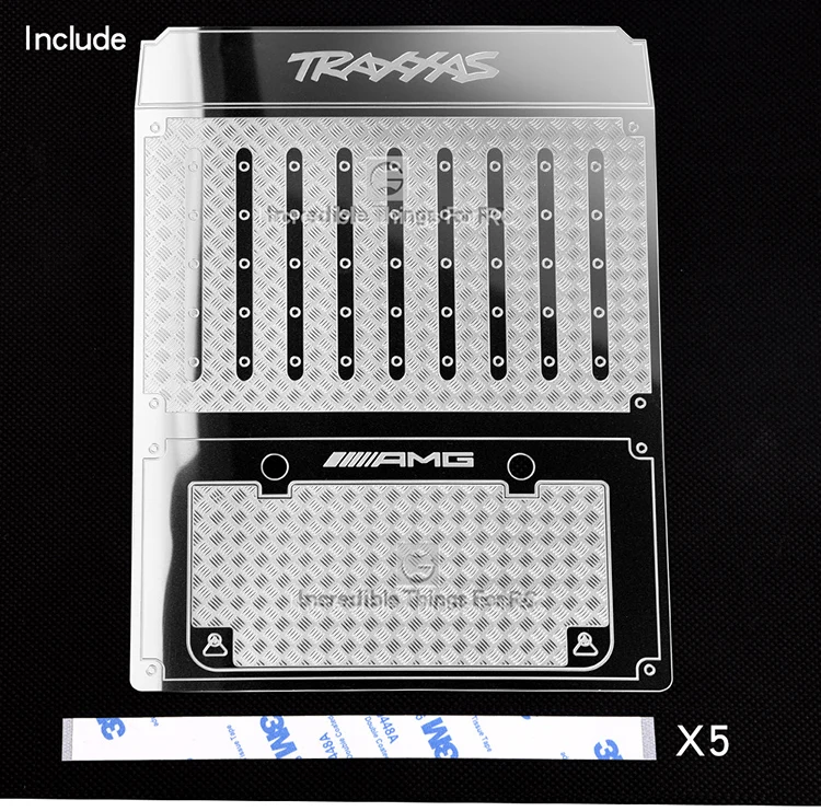 Металл truckplate/trailor пластина для TRAXXAG63 TRX 6parts|Детали и аксессуары| |
