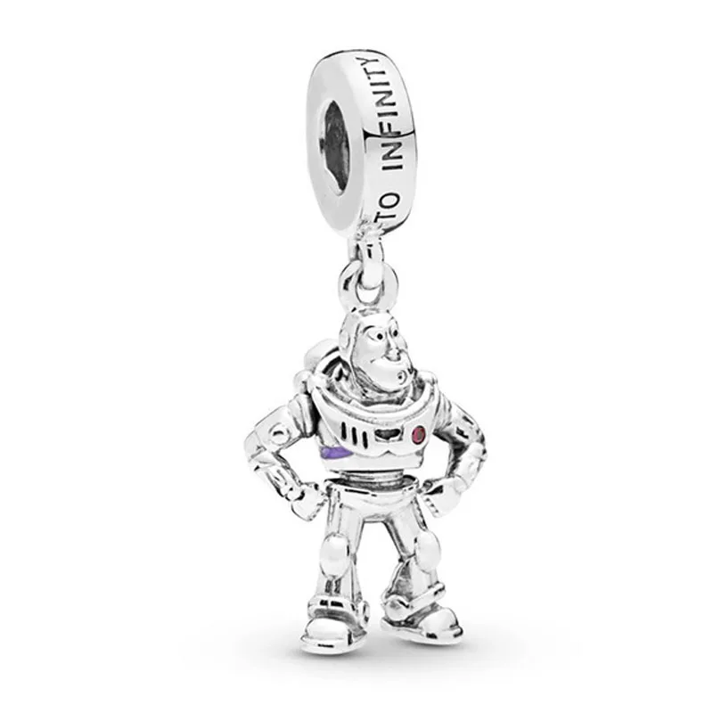 P1440 Подходит к оригиналу Pandora, браслет с шармами Лев принцесса «История игрушек», «чужой древесно-Кулон "сделай сам" с рисунком динозавра из бисера - Цвет: P1440