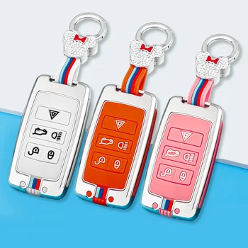 Custodia protettiva per telecomando in lega di zinco per auto per Land Rover Range Rover Sport Evoque Velar Discovery 5 2018 2019 2020 5 Custodia protettiva per telecomando in lega di zinco per auto per Land Rover Range Rover Sport Evoque Velar Discovery 5 2018 2019 2020 - Custodia protettiva per telecomando in lega di zinco per auto per Land Rover Range Rover