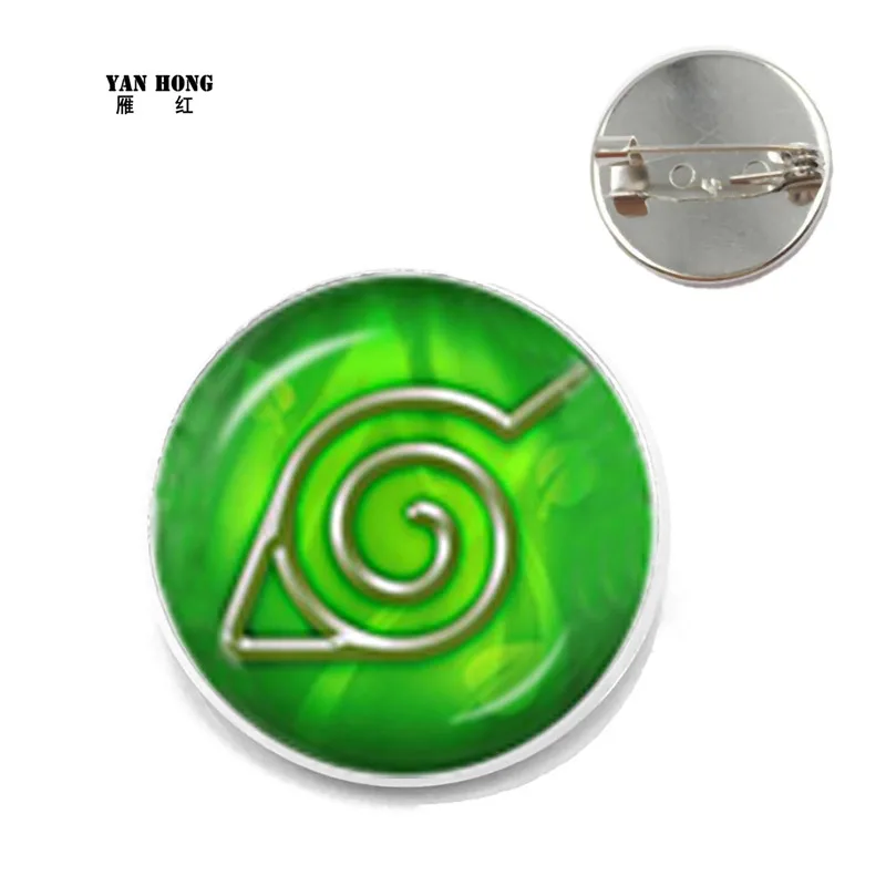 Saringen eye Brooch animation Naruto weaving Naruto Sasuki Taiji Kakashi role playing jewelry