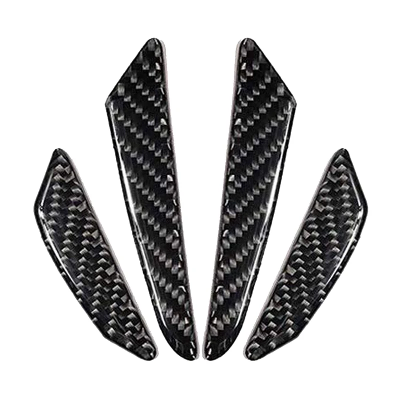 Наклейка на бампер с боковой кромкой для двери автомобиля из углеродного волокна