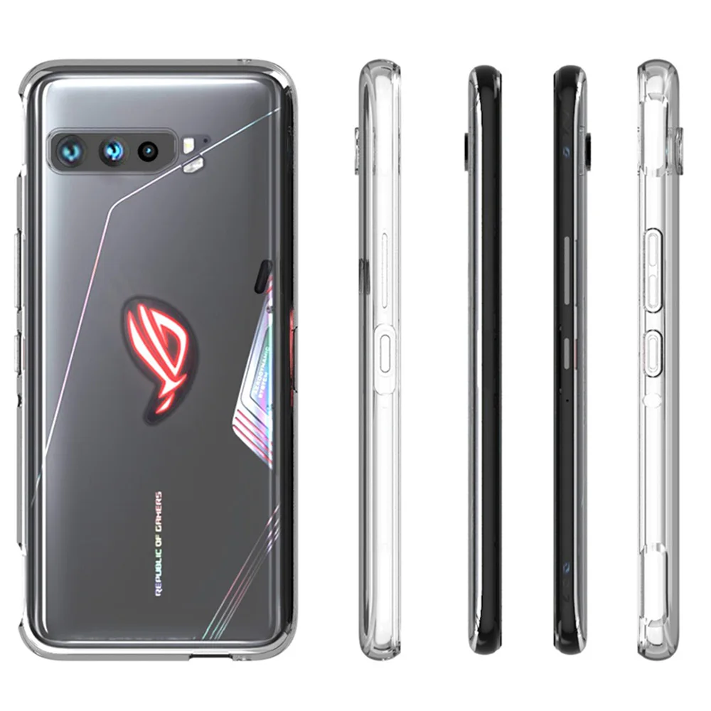 High Quality Clear Phone Case for ASUS Rog Phone 3 ZS661KS Camera