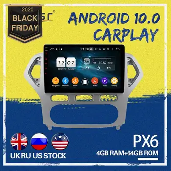 

AOTSR Android 10.0 Car GPS Player For Ford Mondeo 4 2010-2014 Car Radio GPS Navigation WIFI RDS IPS Multimedia Player 2din