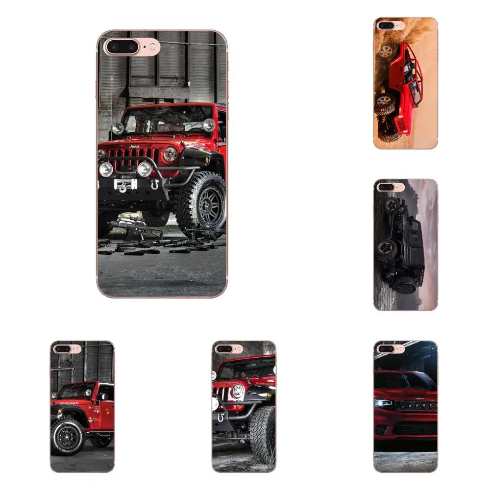 Чехол для телефона Jeep Wrangler красный спортивный чехол из ТПУ Huawei Honor 4C 5A 5C 5X 6 6A 6X 7 7A 7C