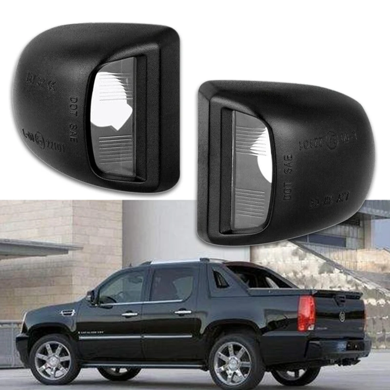 2 x светильник номерного знака для Chevy Tahoe Suburban GMC Yukon XL 2000-2006