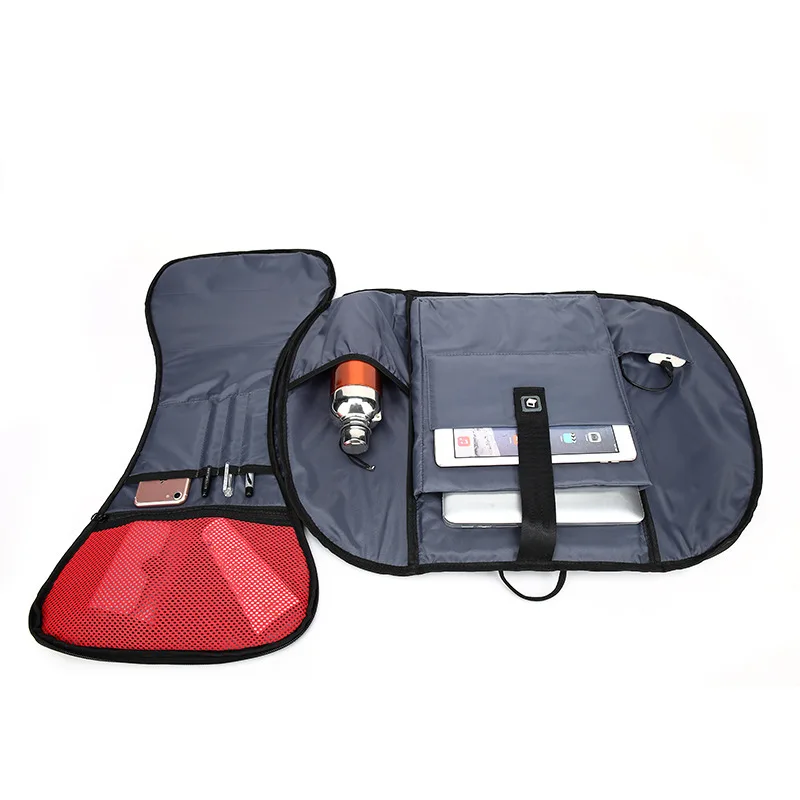 

One-piece American Style Backpack Men Business Casual Computer Bag USB Multi-functional Anti-theft Backpack
