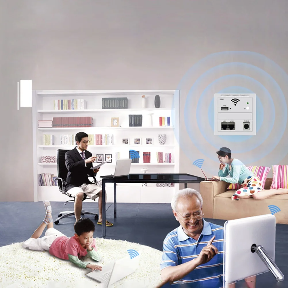 300 Мбит/с в Wifi AP ретранслятор WiFi-Steckdose маршрутизатор Точка доступа Wi-Fi ретранслятор AP RJ45 220 В PoE wifi удлинитель USB Chargin маршрутизатор