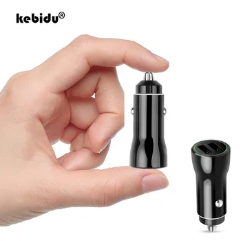 

Dual USB Car Phone Charger 3.1A Mini Fast Car Charger 12V Cigarette Lighter Power Adapter Socket For Mobile No FM Transmitter M2