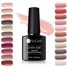 Ur Sugar серии био-Гели Soak Off УФ гель-Лаки от Цвет пальто УФ& светодиодный Маникюр нейл-арта украшения аксессуар Гель-лак