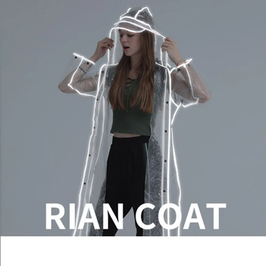 plastic rain mac womens