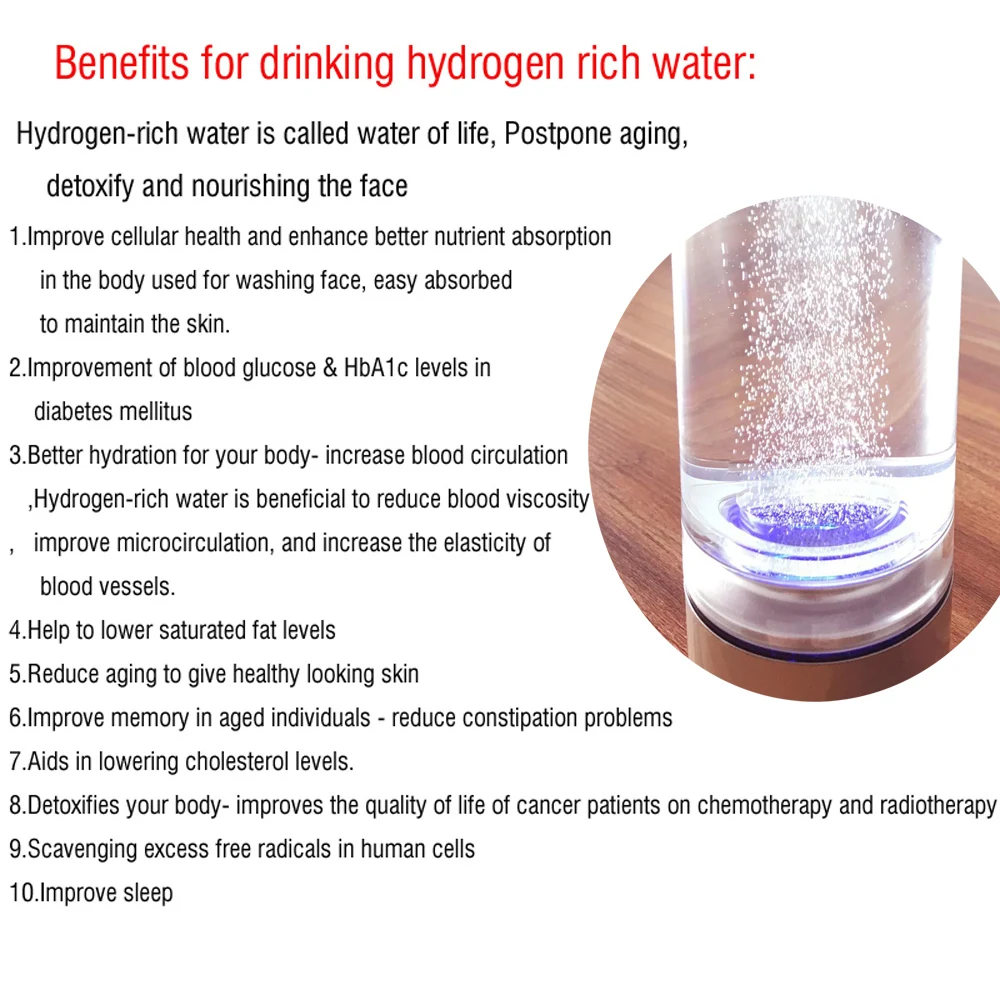 5000PPB Hydrogen Water Generator Nano Bottle SPE/PEM Titanium Electrolysis Ionizer Multifunctional Alkaline Pure H2 Gas Inhaler 10 He55b404ae44442829f50f4fa785a90cfz 5000PPB Hydrogen Water Generator Nano Bottle SPE/PEM Titanium Electrolysis Ionizer Multifunctional Alkaline Pure H2 Gas Inhaler