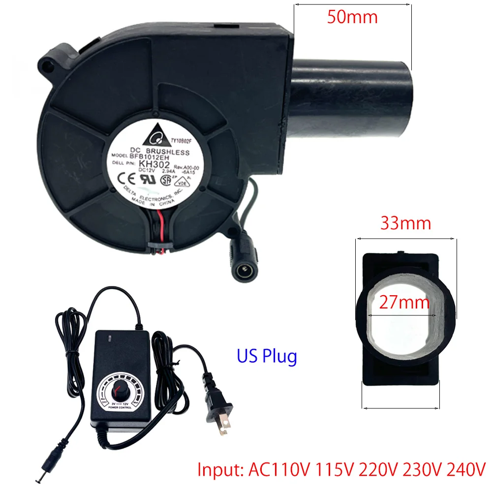 ventilador alimentado, controlador de velocidade variável, 9733,