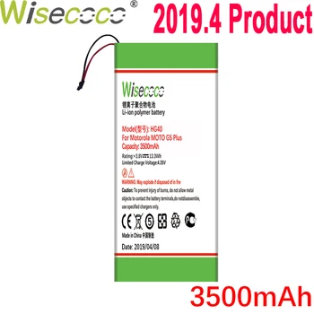 

WISECOCO 3500mAh HG40 Battery For Motorola Moto G5 Plus XT1685 XT1687 XT1681 XT1684 Phone High Quality Battery+Tracking Number