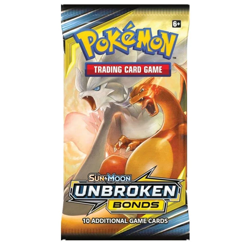 36 Packs Pokemon TCG Sun & Moon Unbroken Bonds Booster Box 