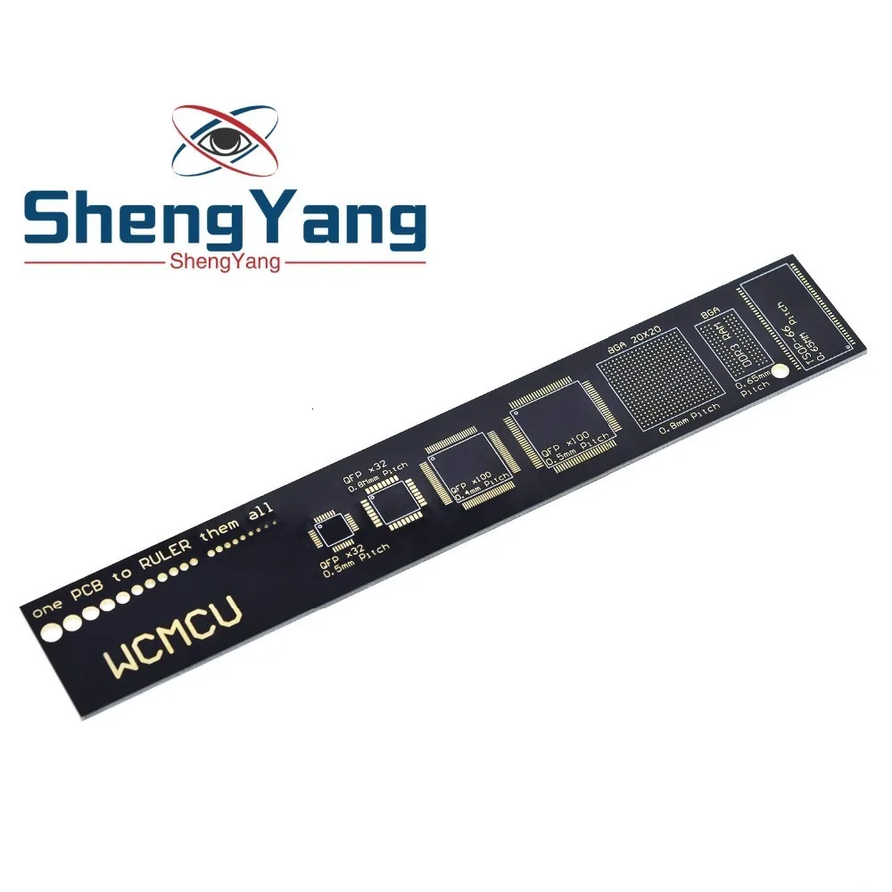 ShengYang PCB линейка для электронных инженеров для гиков, производителей для фанатов Arduino, PCB линейка, PCB упаковочные блоки v2-6