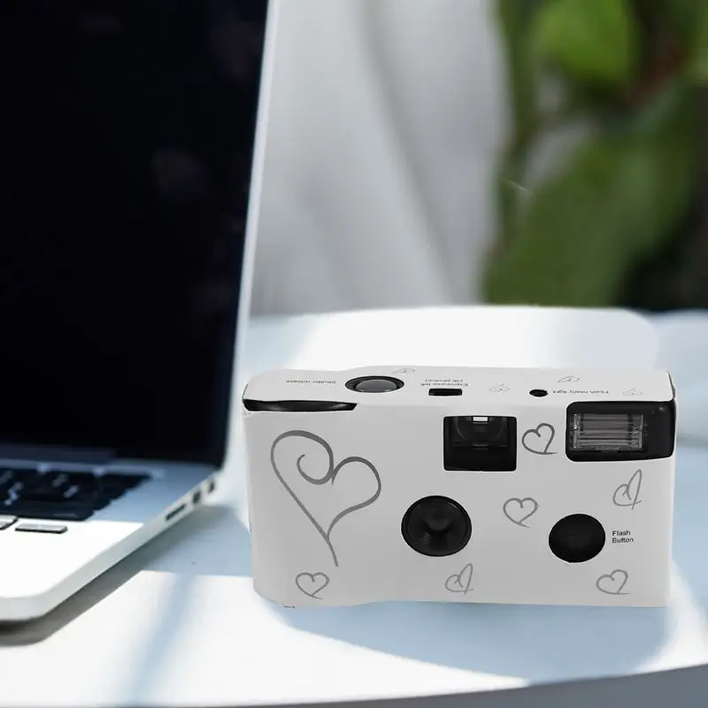 Disposable Cameras Film Camera 36 Photos With Flash Manual Power Flash Hd Single Use Optical Camera Record Wedding Party Gift
