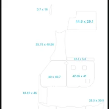 2005 Chaparral Подпись 290 плавучий шаг и коврик для кокпита лодка EVA Тиковый настил 1/" 6 мм