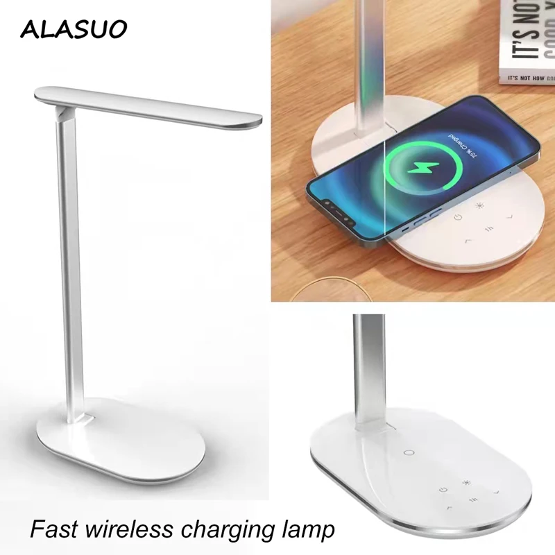 High End 10W Qi Fast Wireless Induction Charger For iPhone Xiaomi
