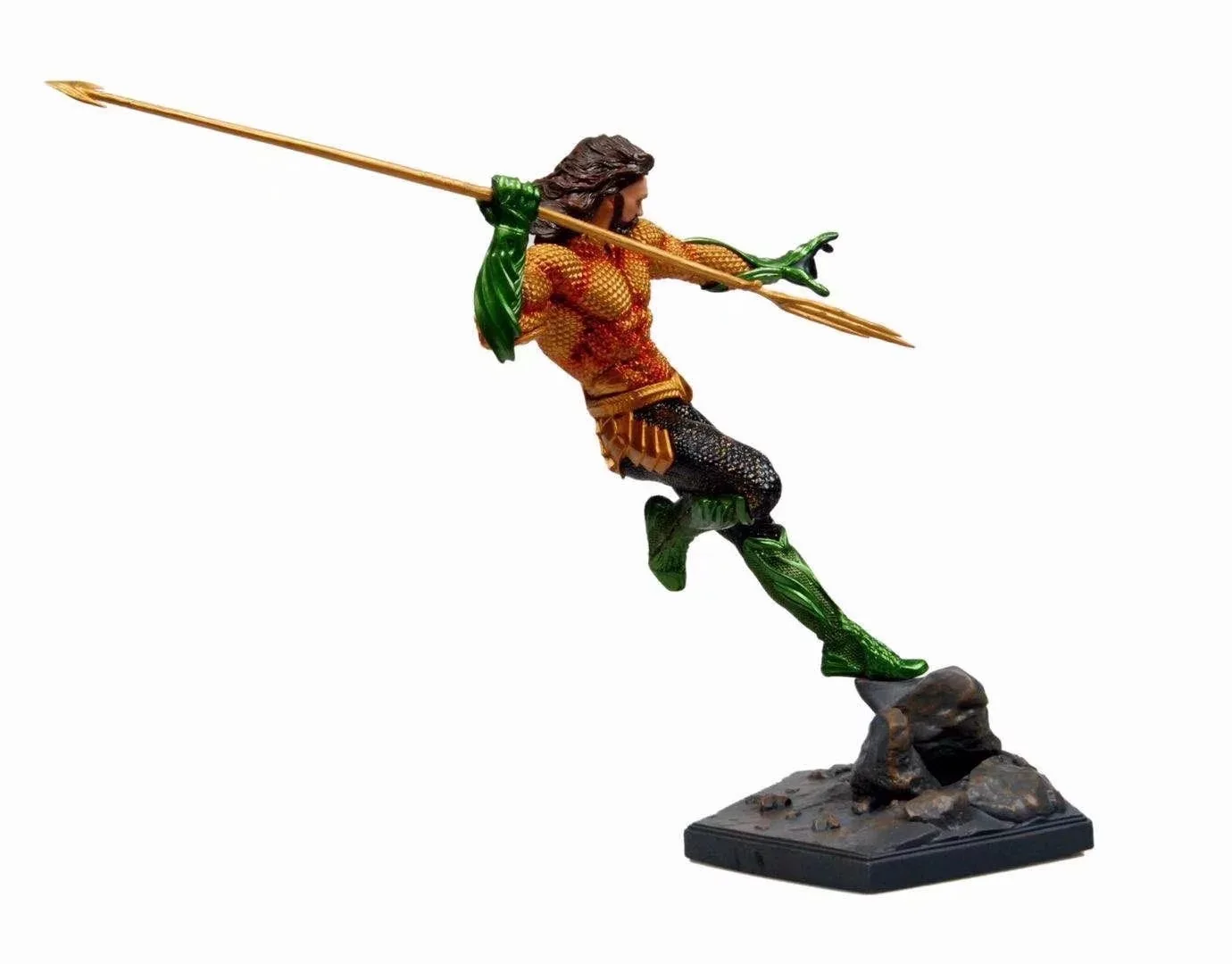 DC Лига Справедливости Aquaman статуя ПВХ Коллекционная фигурка игрушка|Игровые