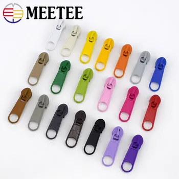 

50Pcs Eco-friendly 3# Zipper Sliders For Nylon Zipper Bags Quilt Cover Zipper Head Pulls Zip Repair Kits DIY Sewing Accessories