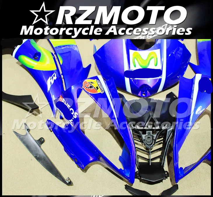 ABS мотоцикл обтекатель комплект для YAMAHA YZF R6 2008- год кузов литьевая форма Магазин № 1771