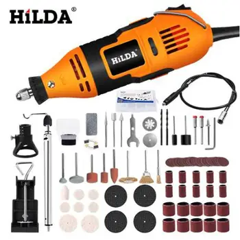 

EU Plug Electric Drill Dremel Grinder Engraving Mini Drill Electric Rotary Tool Grinding Machine Dremel Accessories Power Tools