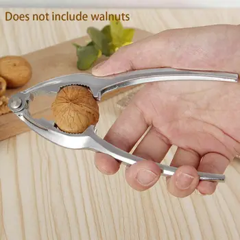 

Alloy Nutcracker Sheller Crack almond Walnut Pecan Hazelnut Filbert Nut Kitchen Nut Sheller Clip Tool Clamp Plier Cracker